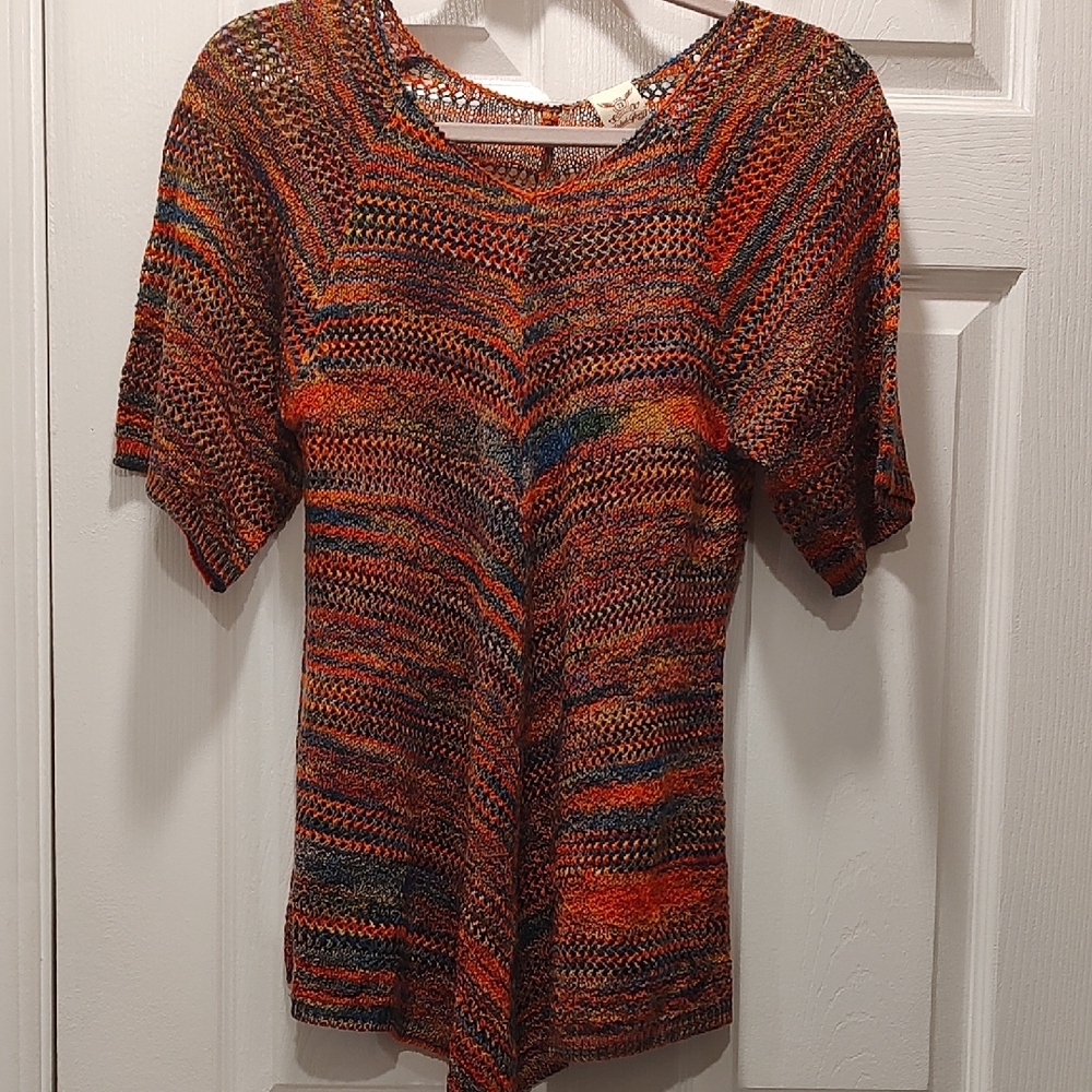 Faded Glory Colorful Knit Top